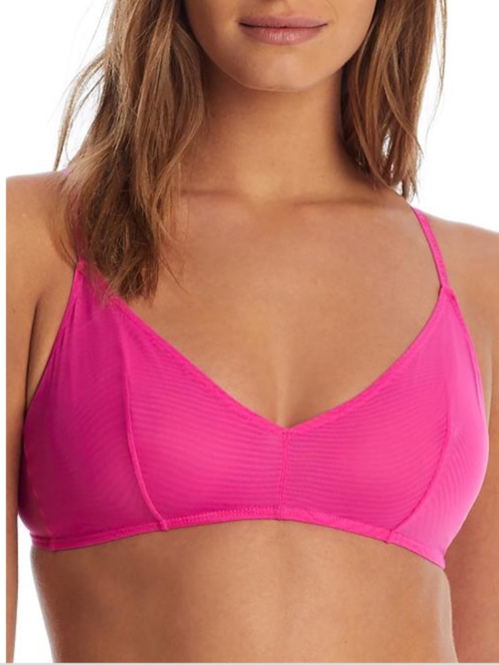 NWT M DKNY Women's Lightweight Mesh Bralette, Wirefree